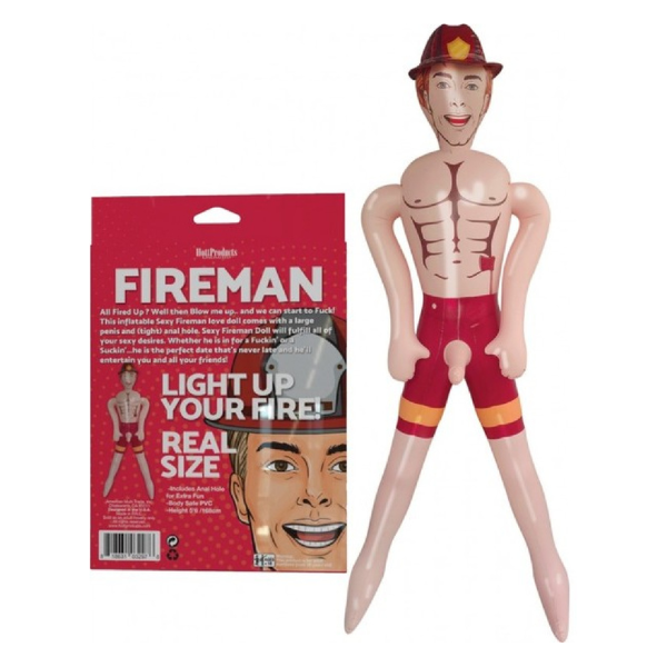 Fireman Inflatable Doll - One Stop Adult Shop