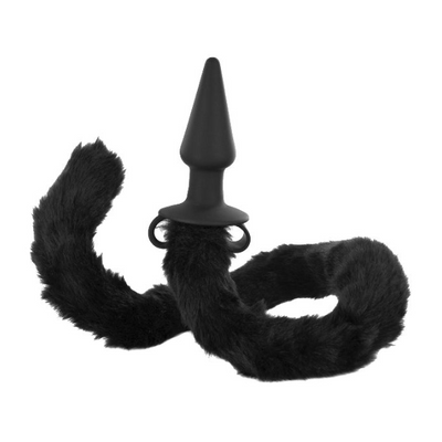 Tailz Bad Kitty Silicone Cat Tail Anal Plug - One Stop Adult Shop