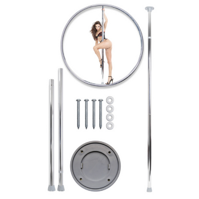 Fetish Fantasy Series Fantasy Dance Pole Silver - One Stop Adult Shop