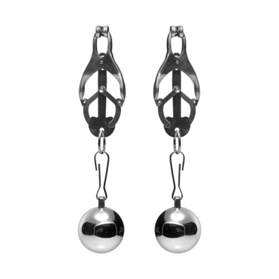 Deviant Monarch Weighted Nipple Clamps - One Stop Adult Shop