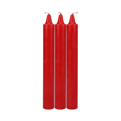 Japanese Drip Candles 3pk Red - One Stop Adult Shop