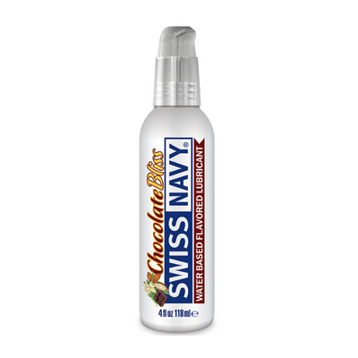 Swiss Navy Chocolate Bliss Water Based Flavored Lubricant 4oz - One Stop Adult Shop