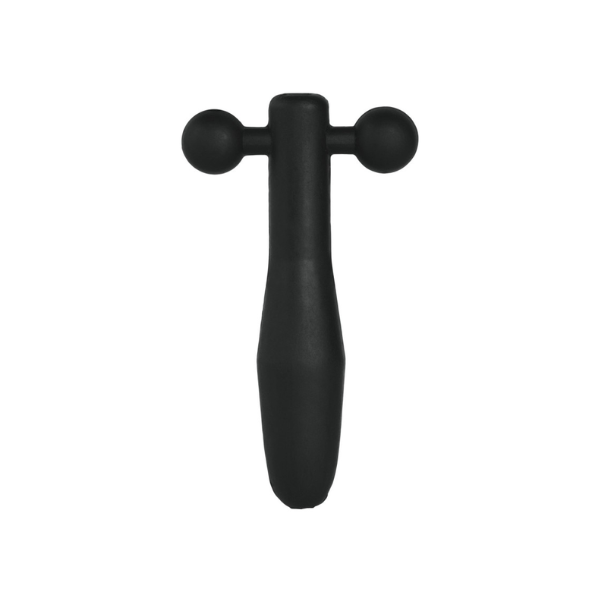 Silicone Cum-Thru Barbell Penis Plug Silicone Cum-Thru Barbell Penis Plug