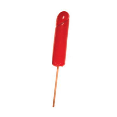 Jumbo Candy Cock Pop Strawberry - One Stop Adult Shop
