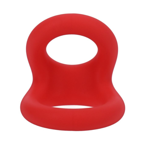 Uplift Silicone Cock Ring Crimson - OSAS