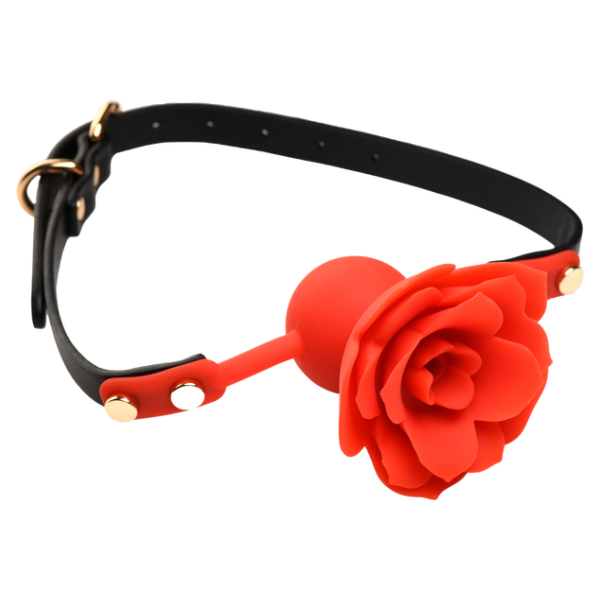 Blossom Gag Silicone Rose Gag - OSAS