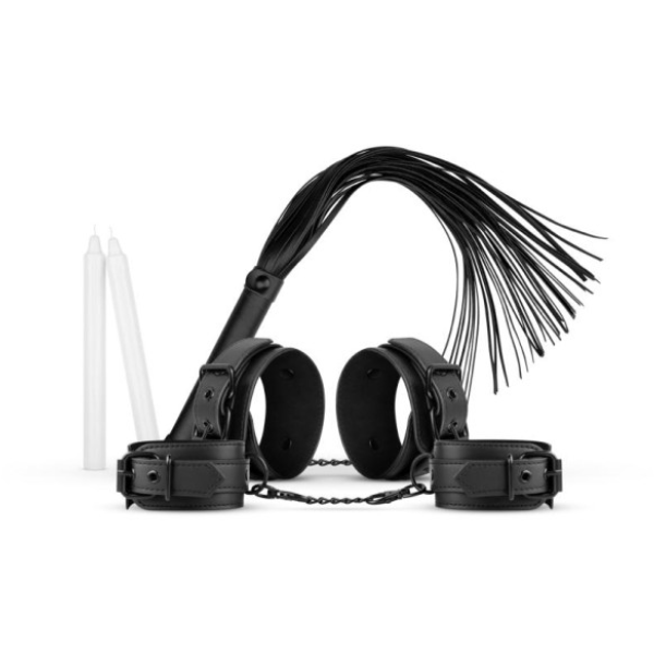 Kinky Bondage Set 5 Pc Black - OSAS