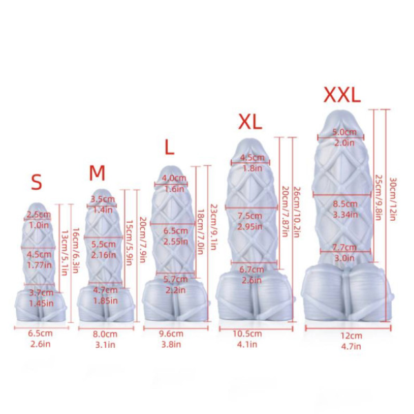 Fetishique Liquid Silicone Dildo M - OSAS