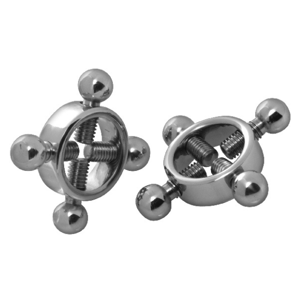 Rings Of Fire Stainless Steel Nipple Press Set - OSAS