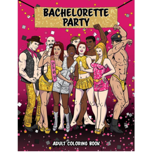 Bachelorette Party Colouring Book - OSAS