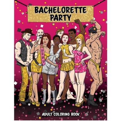 Bachelorette Party Colouring Book - OSAS