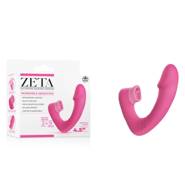 Zeta Duo Motor Wearable Vibrator - OSAS