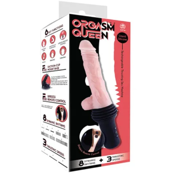 Orgasm Queen Thrusting Dildo Flesh - OSAS