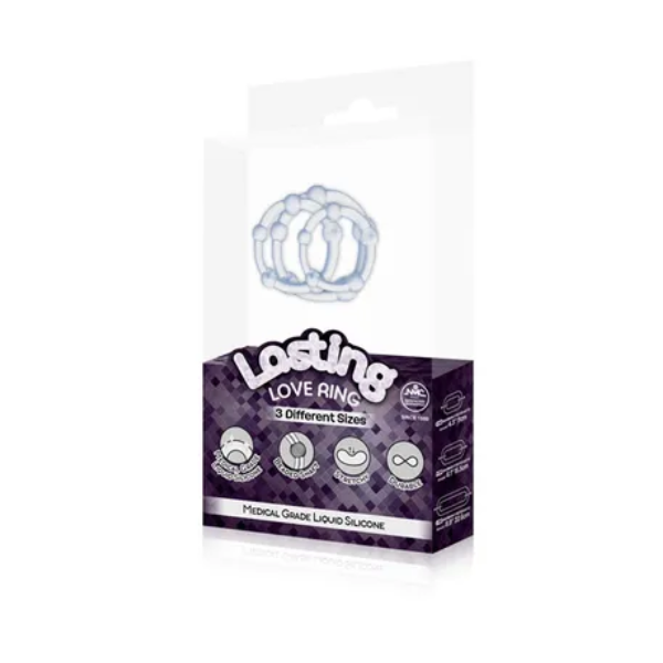 Lasting Love Ring 3pk Clear - OSAS