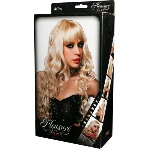 Pleasure Wigs Missy Platinum Blonde - OSAS