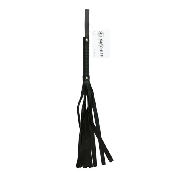 Sex & Mischief Faux Leather Flogger - OSAS