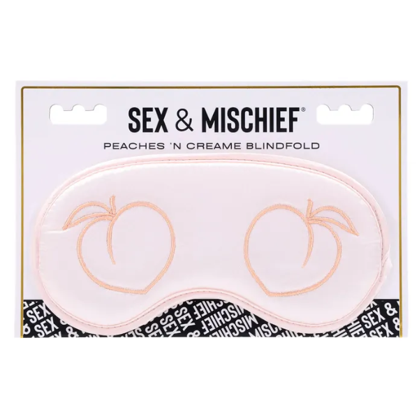 Sex & Mischief Peaches n CreaMe Blindfold - OSAS