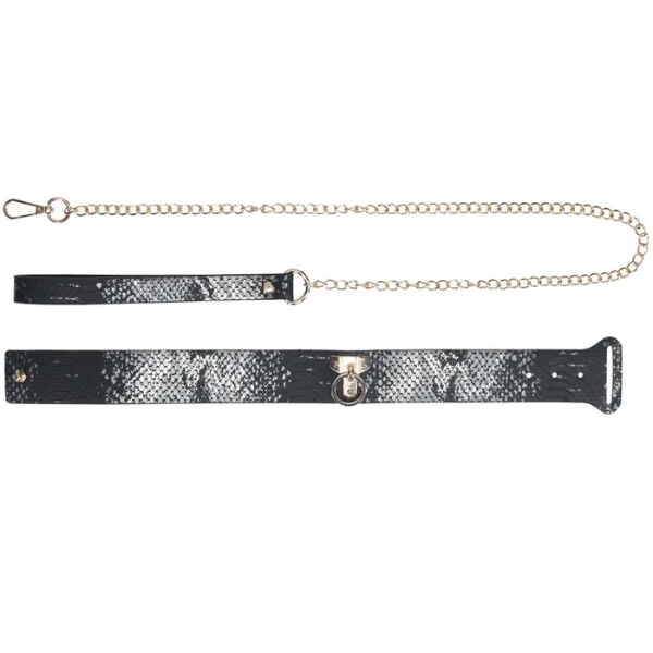 OUCH! Florence Collection Collar with Leash - OSAS
