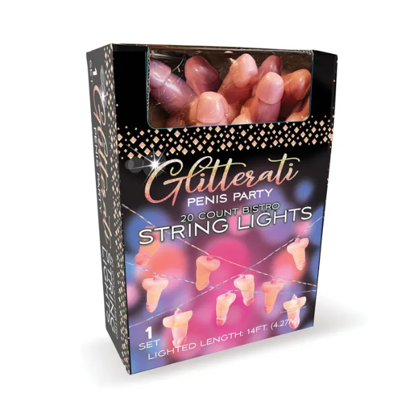 Glitterati Penis Party String Lights - OSAS