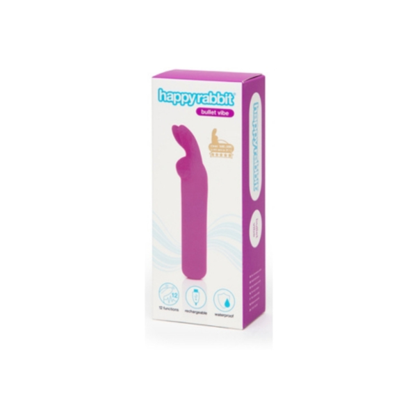 Happy Rabbit Rabbit Ears Bullet Vibe Purple - OSAS