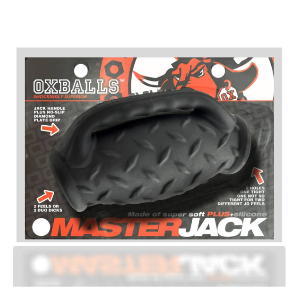 Masterjack Double Penetration JO Black Ice - OSAS
