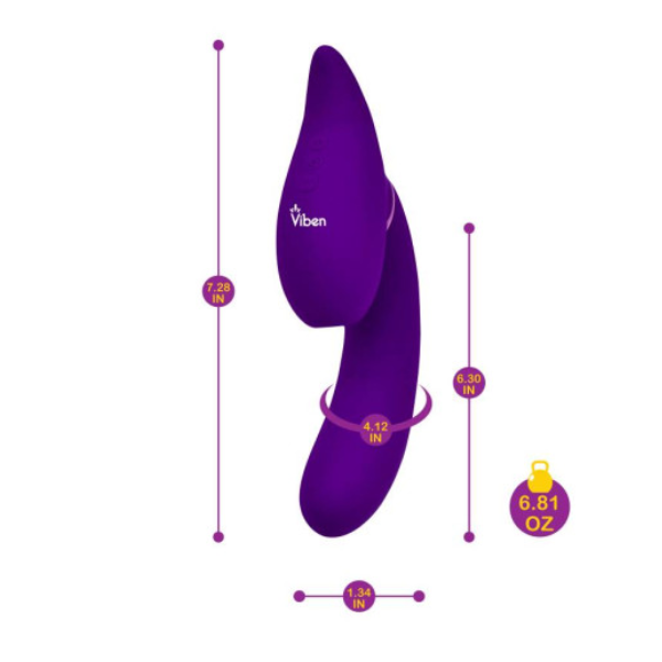 Symphony 21 Mode Swivel Suction Head Triple Motor Vibrator - OSAS