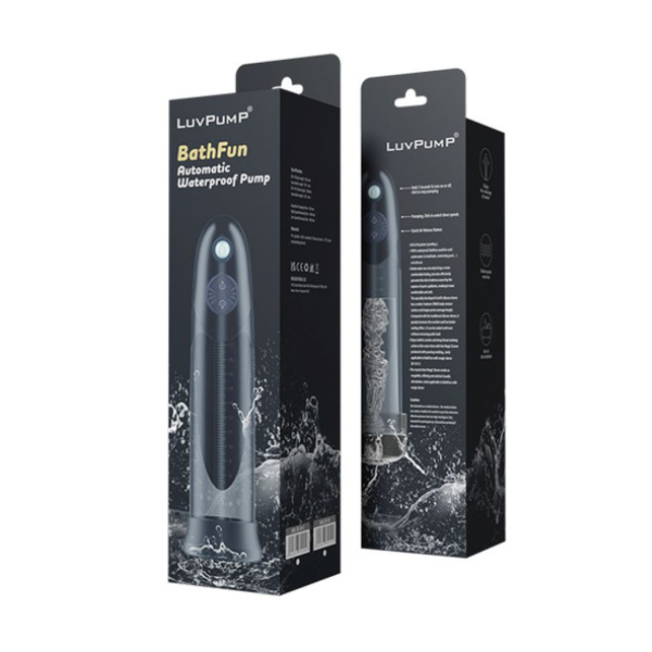 BathFun Automatic Waterproof Penis Pump w Magic Sleeve - OSAS
