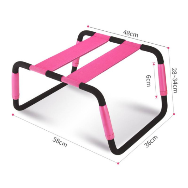 Sex Chair Adjustable Height Pink - OSAS