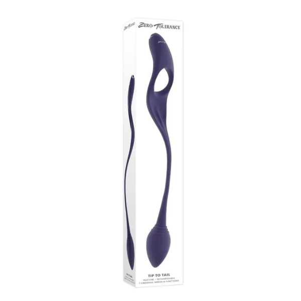Zero Tolerance Tip To Tail Plug Vibe with Ring - OSAS