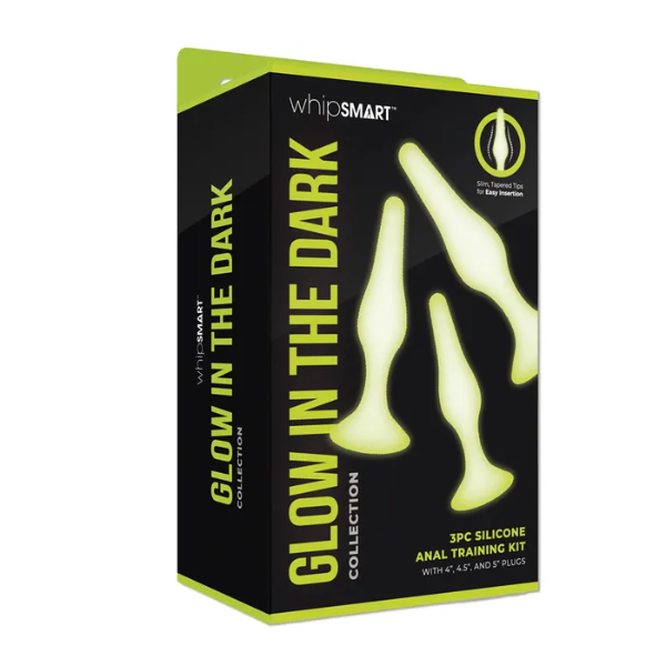 WhipSmart Glow In The Dark 3pc Anal Training Kit - OSAS