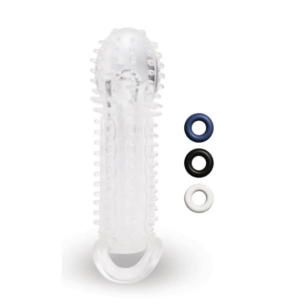 Size Up 1.5in See-Thru Stretch Penis Extender - OSAS