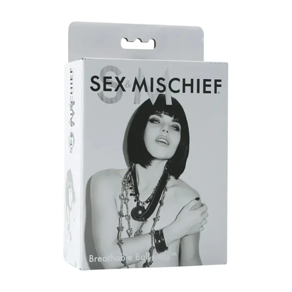 Sex & Mischief Breathable Ball Gag - OSAS