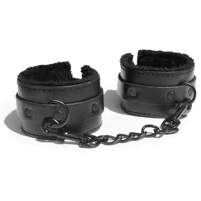 Sex & Mischief Shadow Fur Handcuffs - OSAS