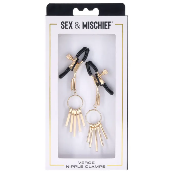 Sex & Mischief Verge Nipple Clamps - OSAS