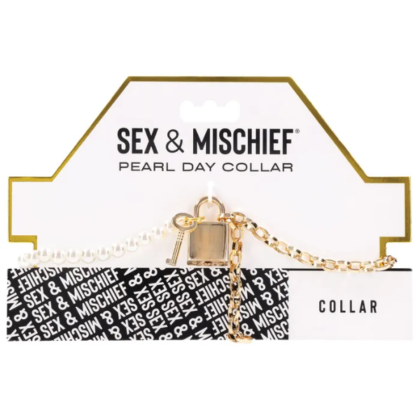 Sex & Mischief Pearl Day Collar - OSAS