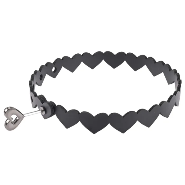 Sex & Mischief Heart Day Collar - OSAS