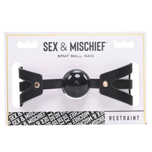 Sex & Mischief Brat Ball Gag - OSAS