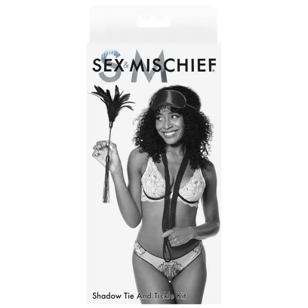 Sex & Mischief Shadow Tie and Tickle Kit - OSAS