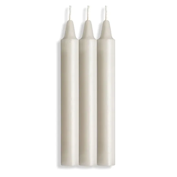 LaCire Drip Pillar Candles White - OSAS