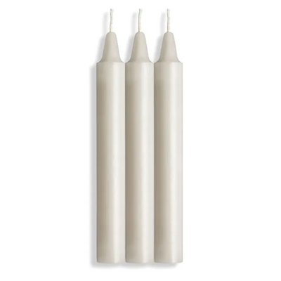LaCire Drip Pillar Candles White - OSAS