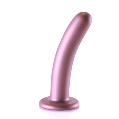 OUCH! Smooth Silicone G-Spot Dildo 6in - OSAS