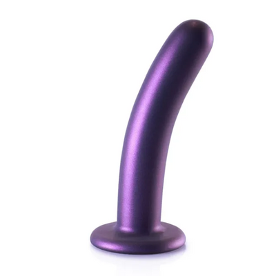 OUCH! Smooth Silicone G-Spot Dildo 6in - OSAS