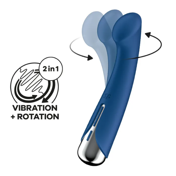 Satisfyer Spinning G-Spot 1 Blue - OSAS