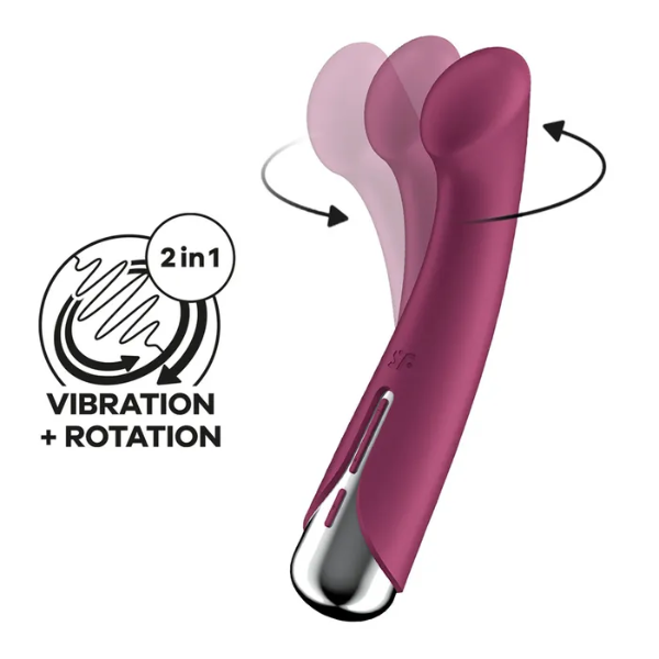 Satisfyer Spinning G-Spot 1 Red - OSAS