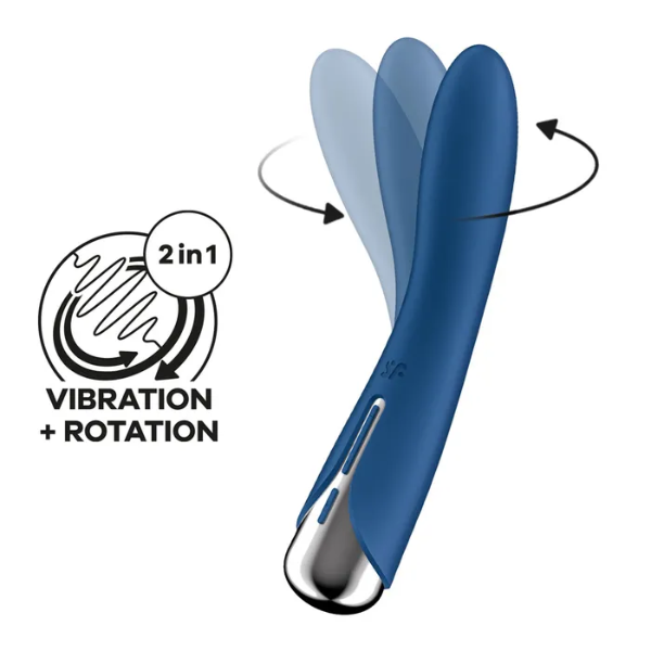 Satisfyer Spinning Vibe 1 Blue - OSAS