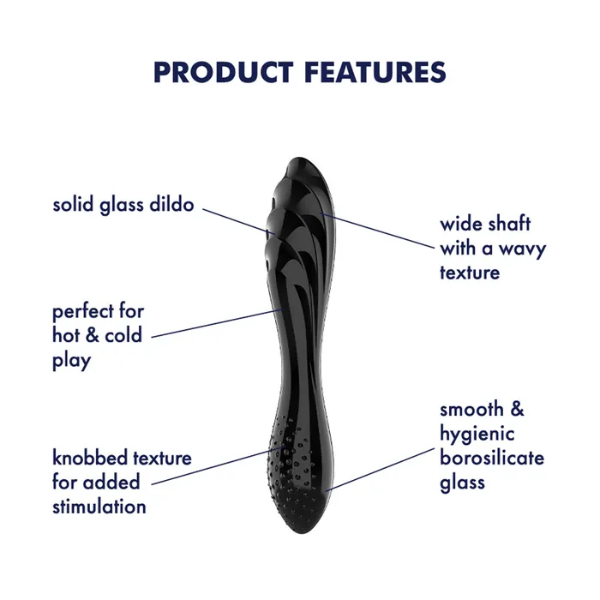 Satisfyer Dazzling Crystal 1 Black - OSAS