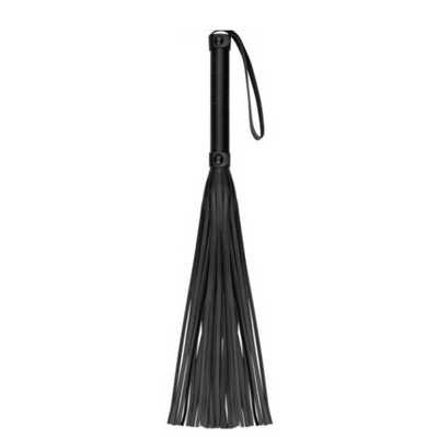 Faux Leather Flogger Black - OSAS