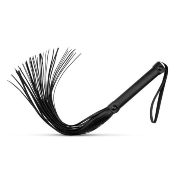 Faux Leather Flogger Black - OSAS
