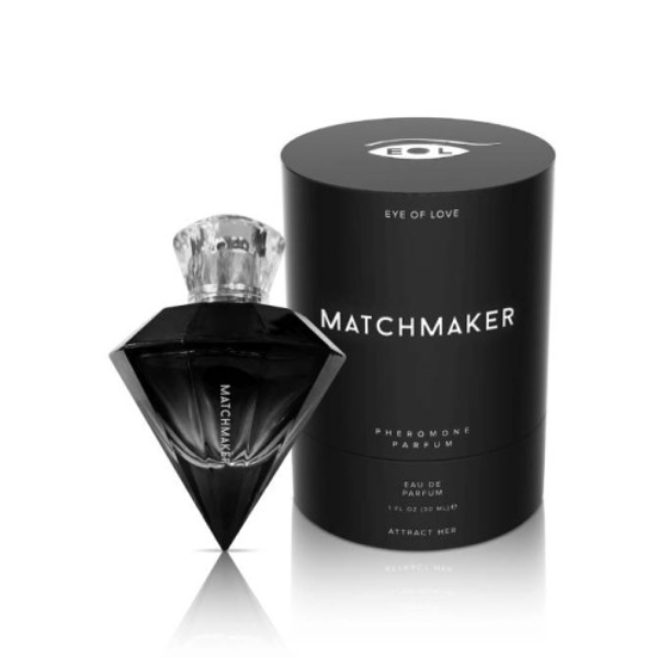 Matchmaker Pheromone Body Spray Black Diamond Attract Her 30ml - OSAS