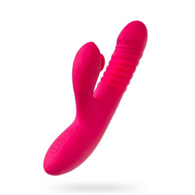 JOS Seri Thrusting Vibrator with Clitoral Stimulator - OSAS